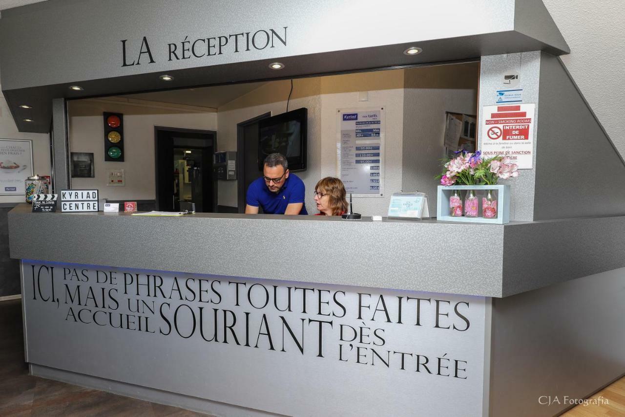 Hotel Restaurant Kyriad Brive Centre Bagian luar foto